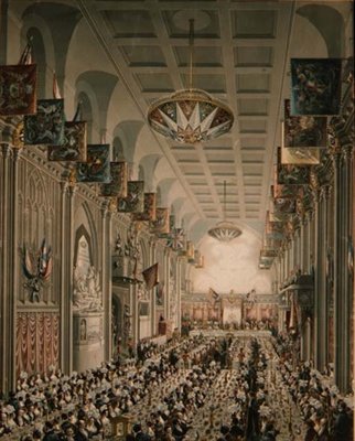 Kunglig bankett ges till Hennes Majestät av Corporation of London, Lord Mayor