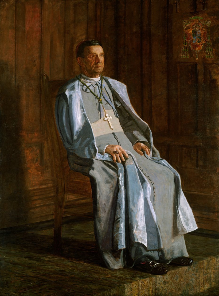 Ärkebiskop Diomede Falconio, 1905. av Thomas Eakins
