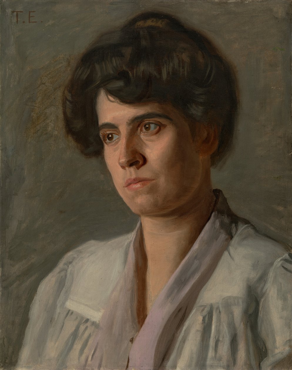 Harriet Husson Carville (fru James G. Carville) av Thomas Eakins