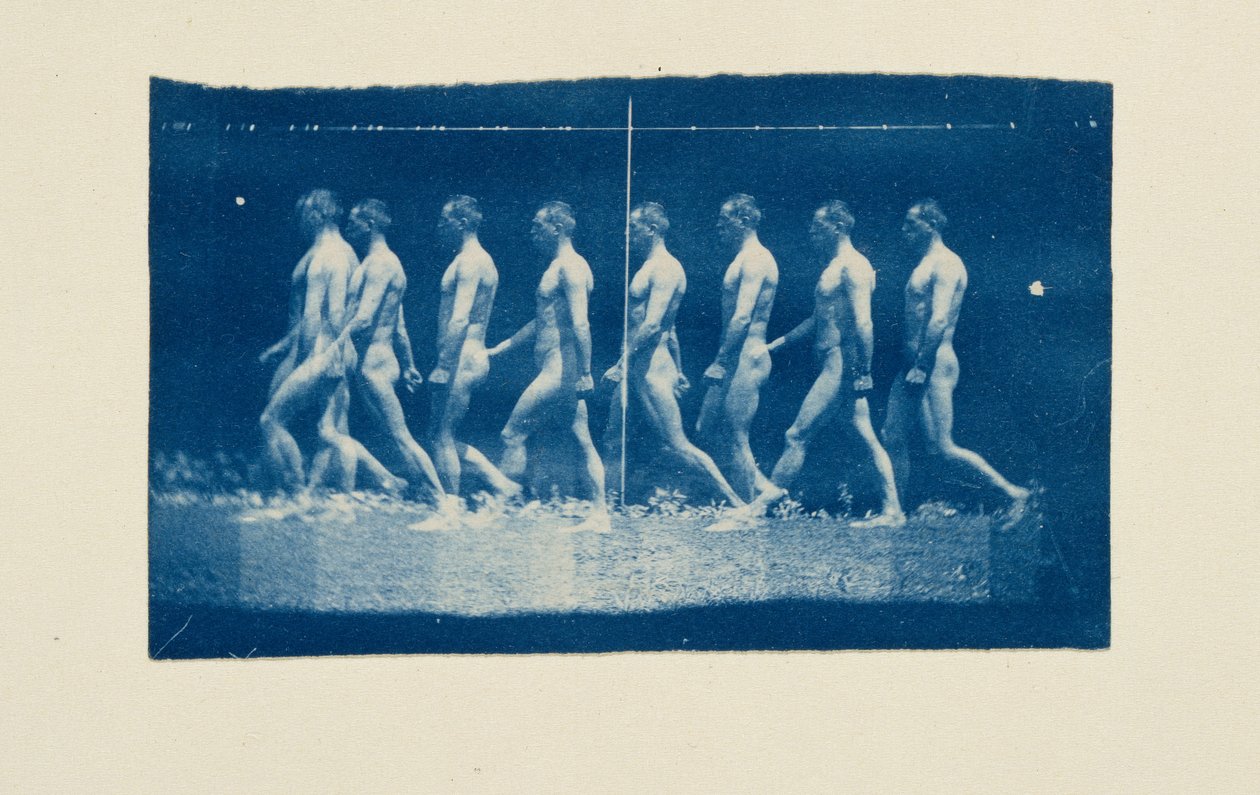 Fotografier av Jesse Godley tagna med Marey-hjulet av Thomas Eakins