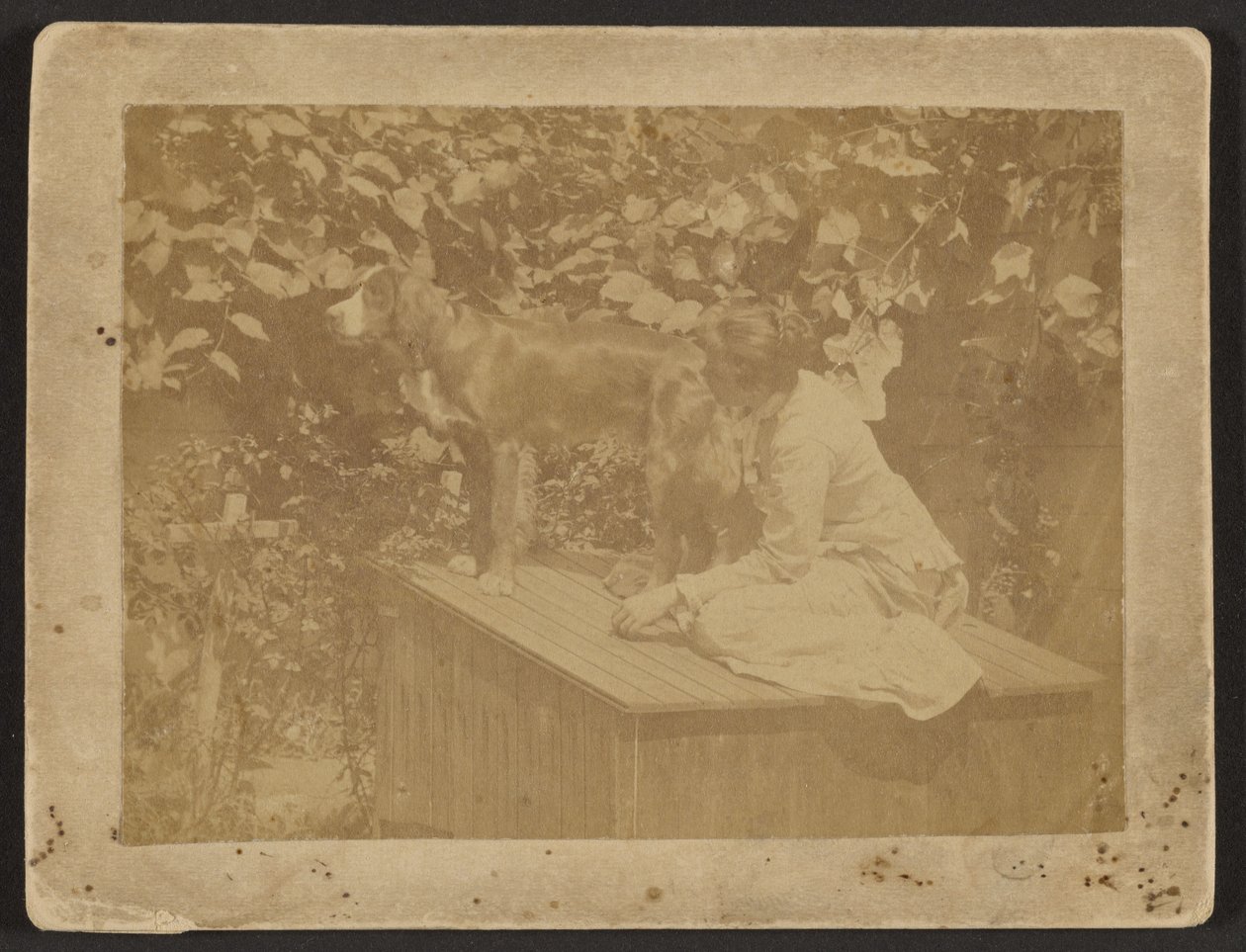 [Margaret Eakins och Harry] av Thomas Eakins