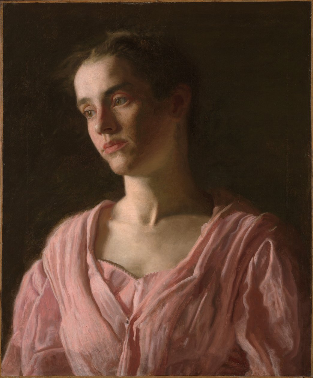 Maud Cook, senare Maud Cook Reid, 1869-1956 av Thomas Eakins