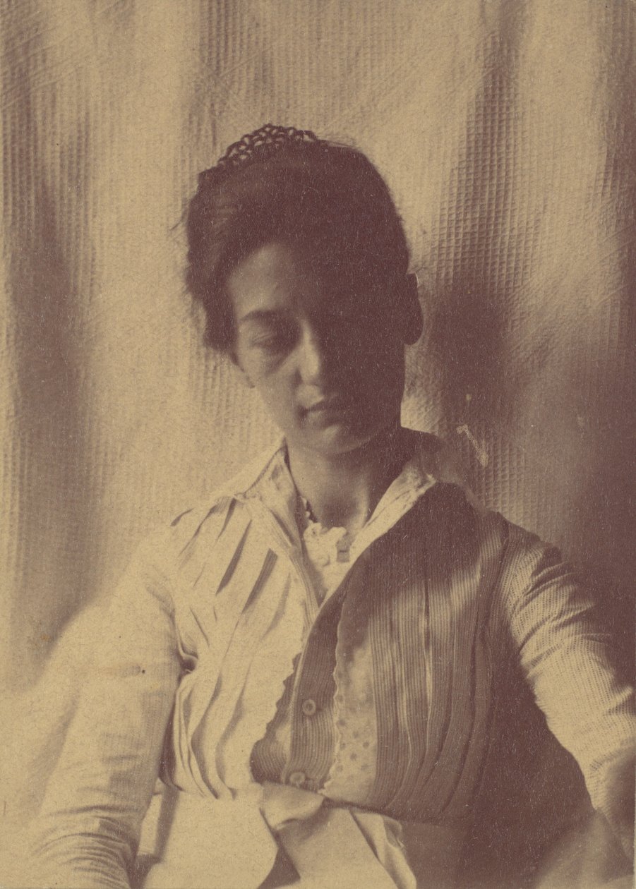 [Fru. Eakins or Her Sister Doll], 1880-90-tal, 1880-90-tal. av Thomas Eakins