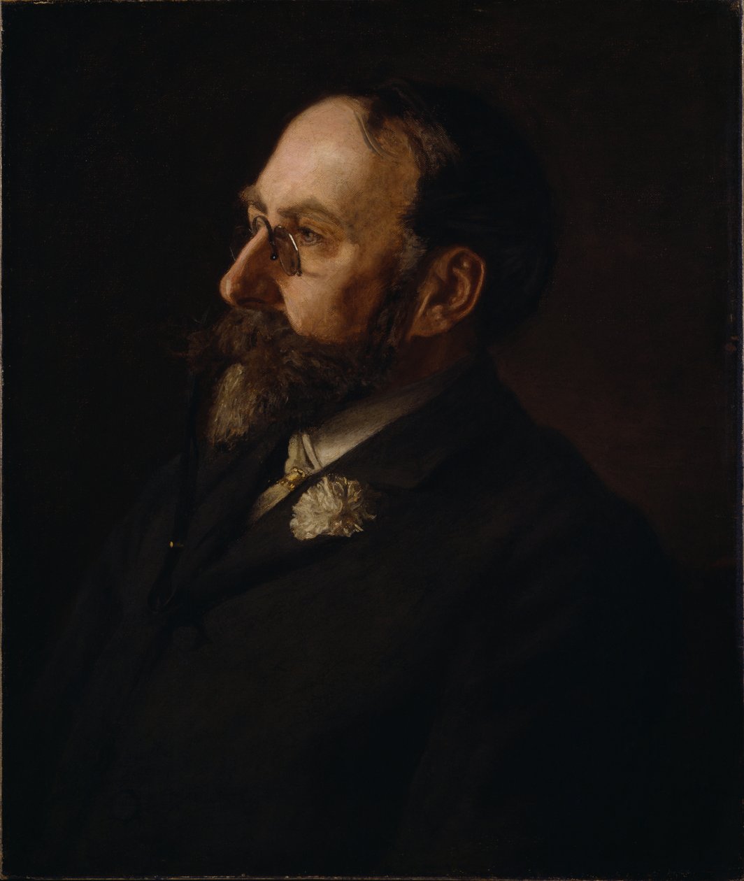 Porträtt av William Merritt Chase av Thomas Eakins
