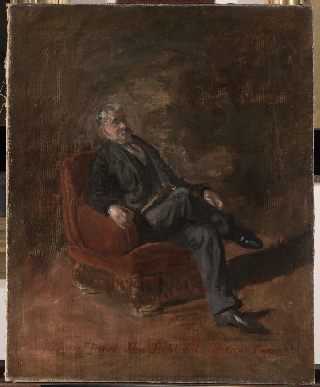 Riter Fitzgerald, ca 1895 av Thomas Eakins