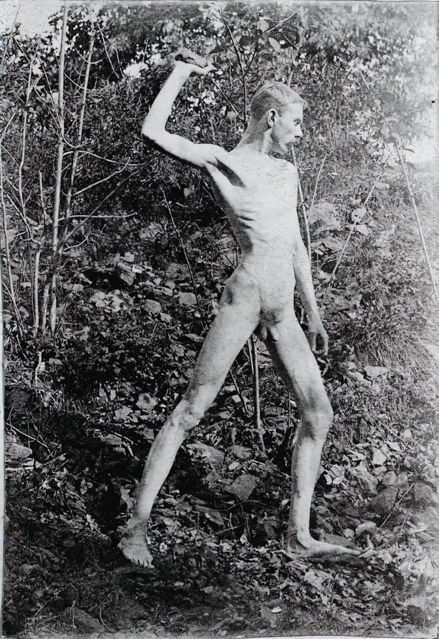 Rock Thrower, ca. 1883. av Thomas Eakins