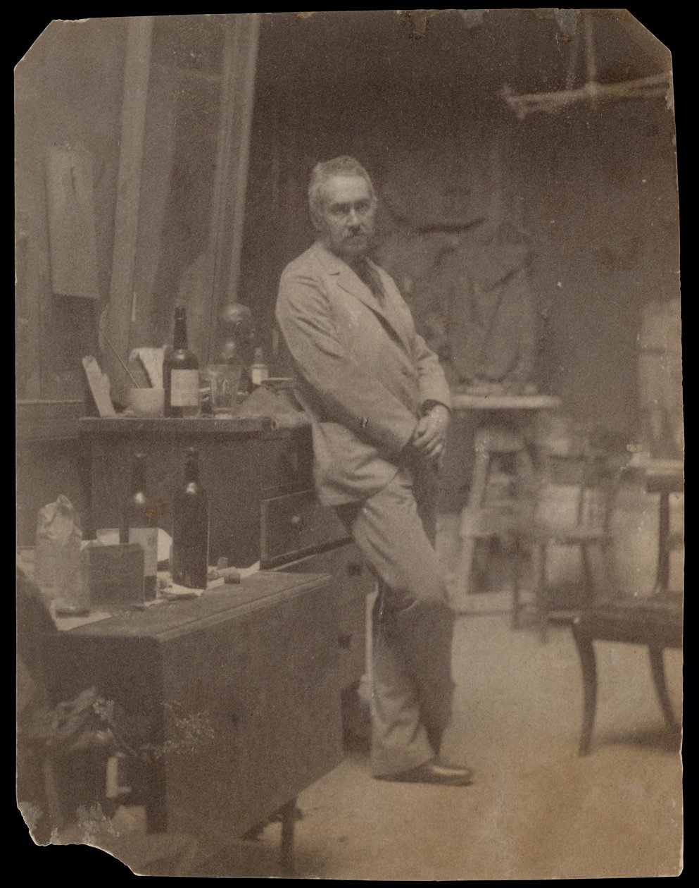 Självporträtt, 1889-94., 1889-94. av Thomas Eakins