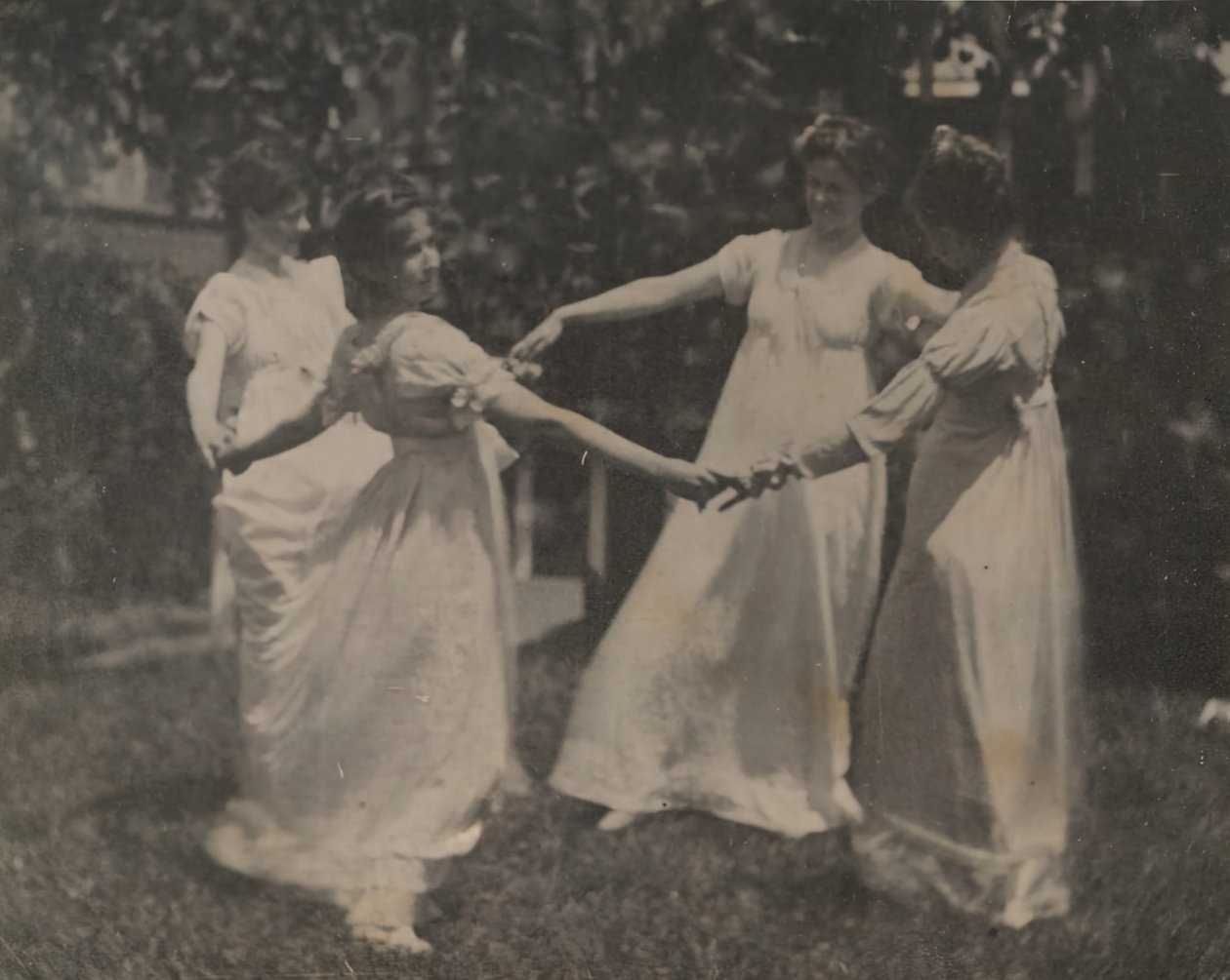 Susan Hannah Macdowell, Unidentified Girl, Elizabeth Macdowell, och möjligen Mary Macdowell..., ca. 1 av Thomas Eakins