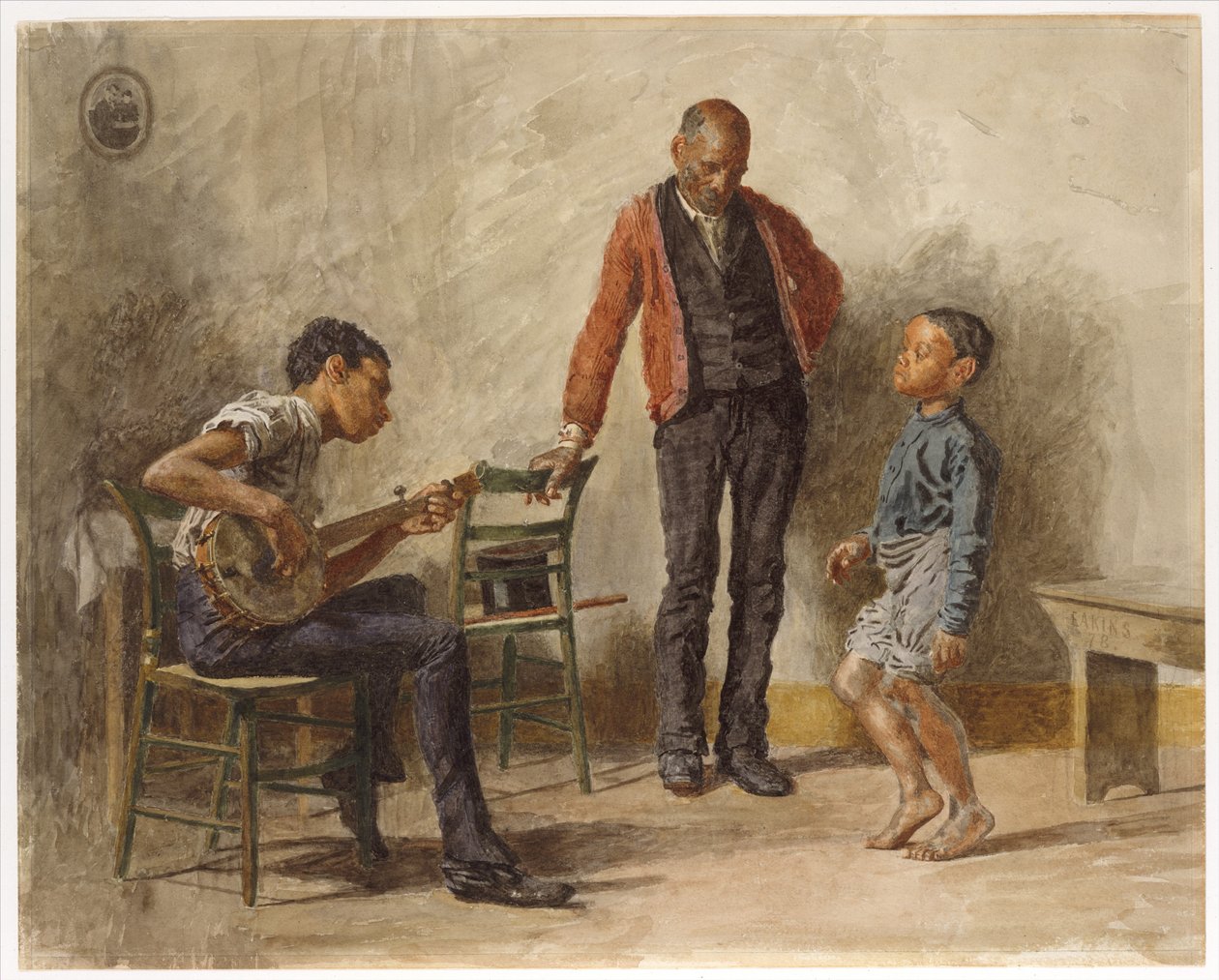 Danslektionen av Thomas Eakins