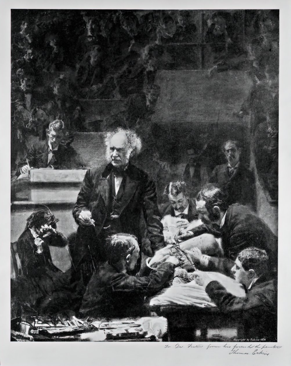 The Gross Clinic, 1876. av Thomas Eakins