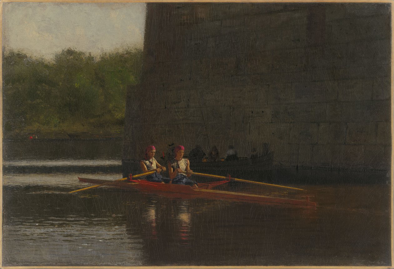 Roddarna (bröderna Schreiber) av Thomas Eakins