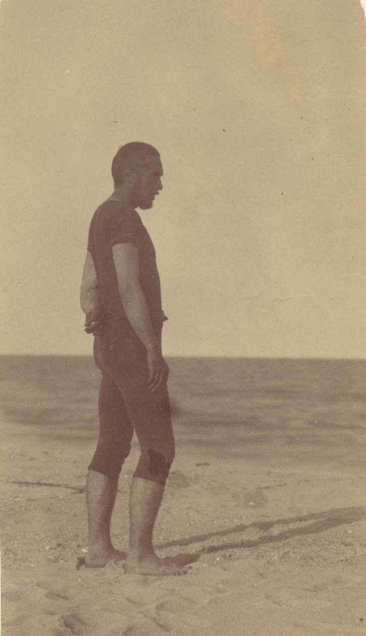 [Thomas Eakins i baddräkt], 1880-tal, 1880-tal. av Thomas Eakins