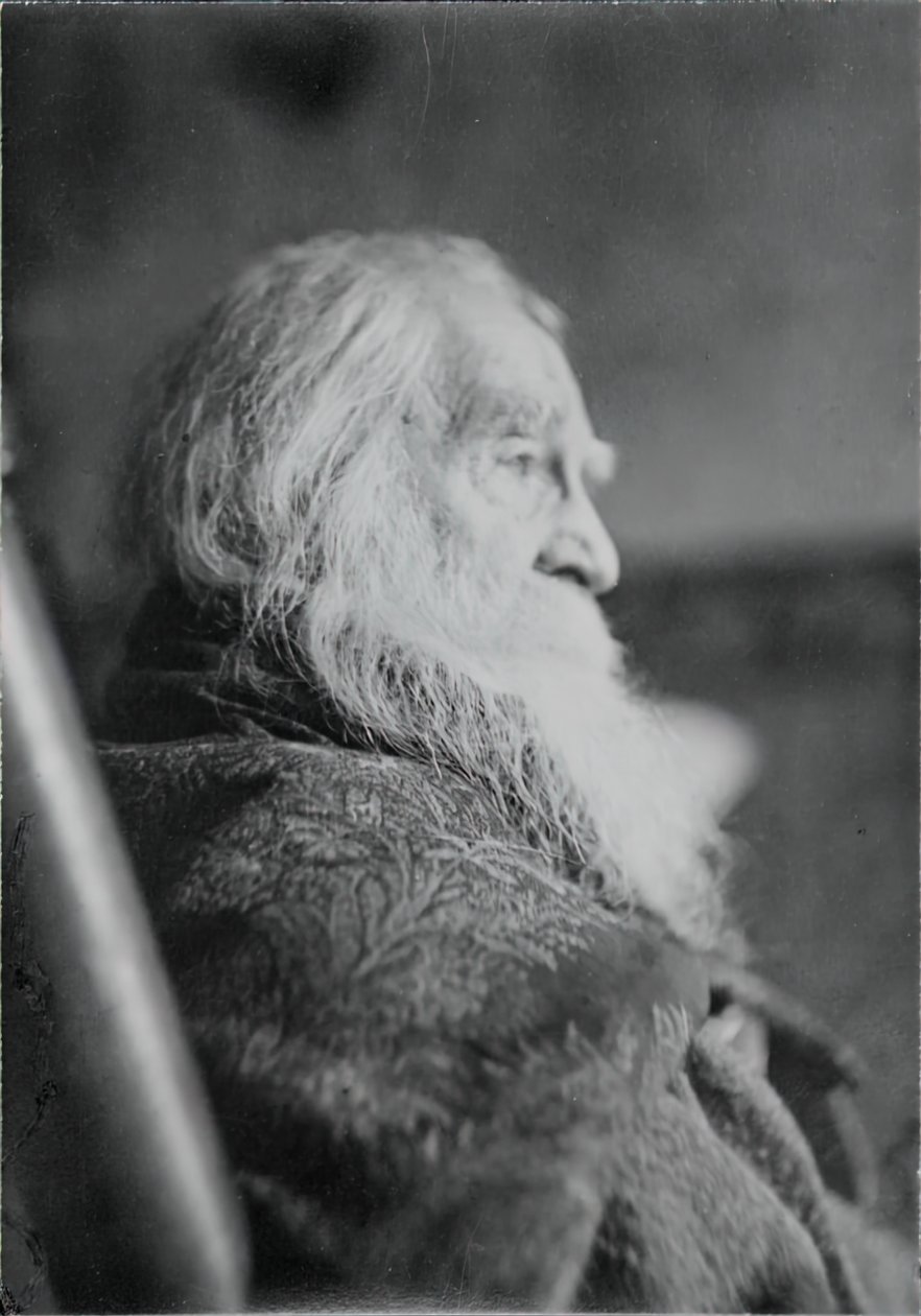 Walt Whitman i Camden, N.J., ca. 1891. av Thomas Eakins