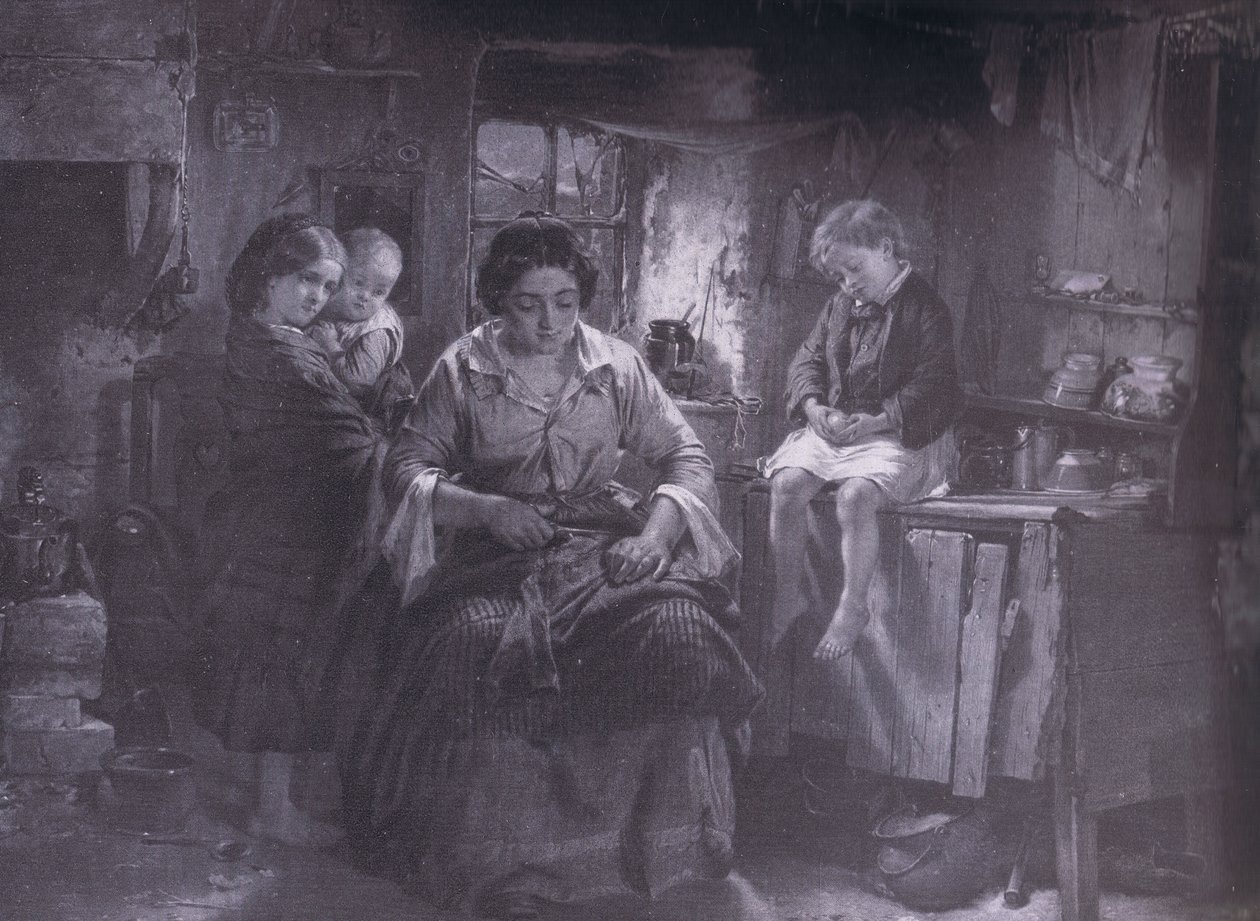 Hans enda par, Bibbys Annual, 1916-1917 av Thomas Faed