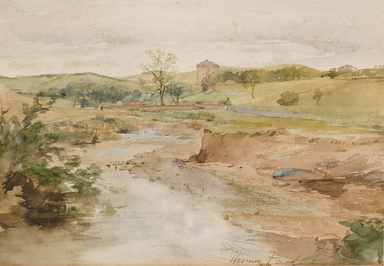 Gamla slottet av Thomas Faed
