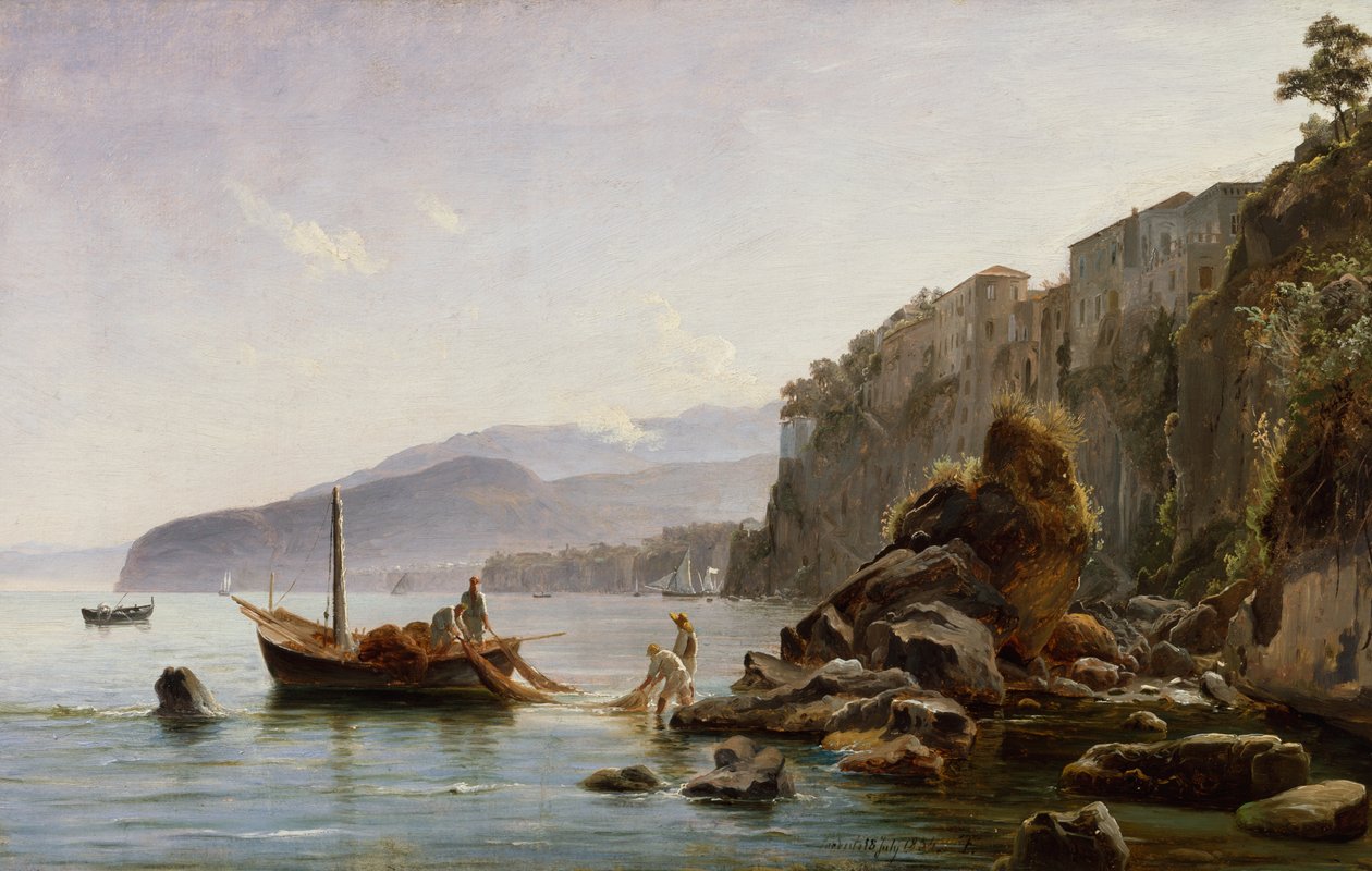 Fiskare vid Sorrento av Thomas Fearnley