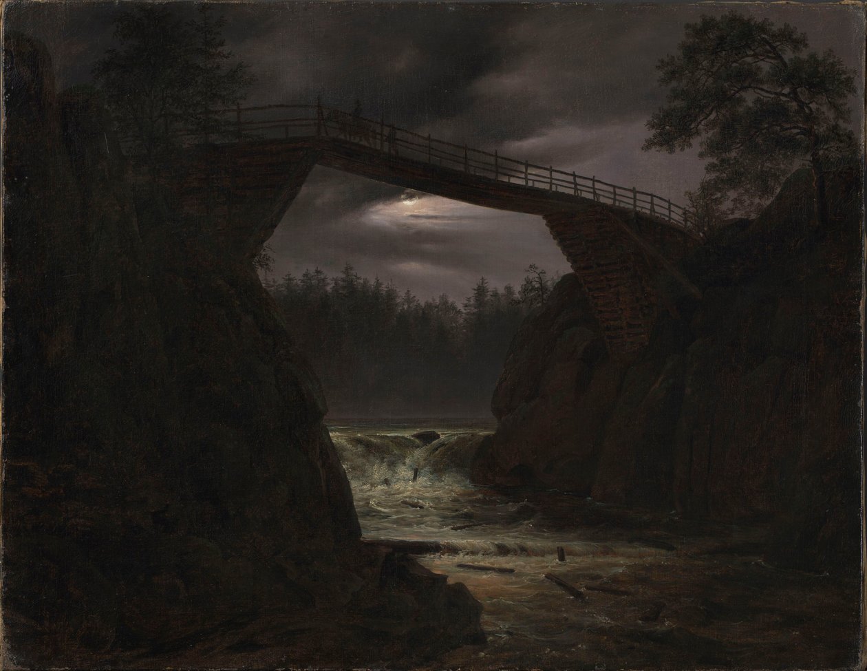 Haugebron utanför Arendal av Thomas Fearnley