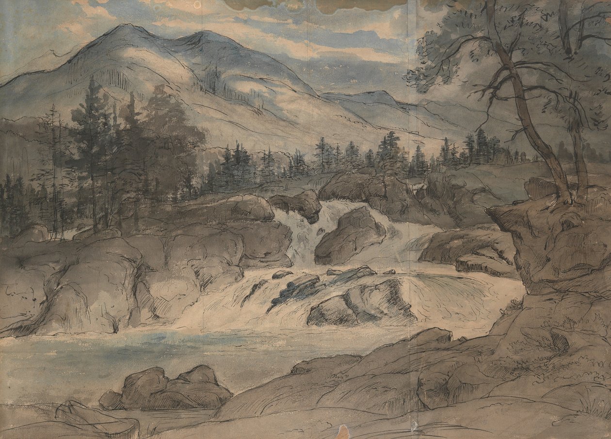 Labrofallen, 1824-42. av Thomas Fearnley