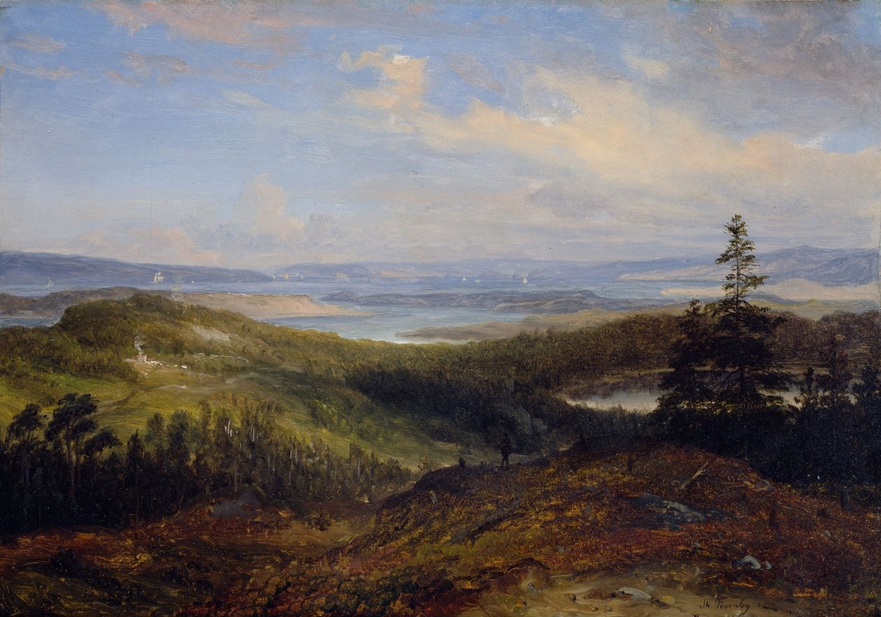 Utsikt över Oslofjorden av Thomas Fearnley