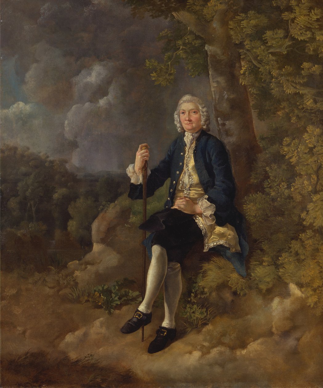 Clayton Jones, 1744 till 1745. av Thomas Gainsborough