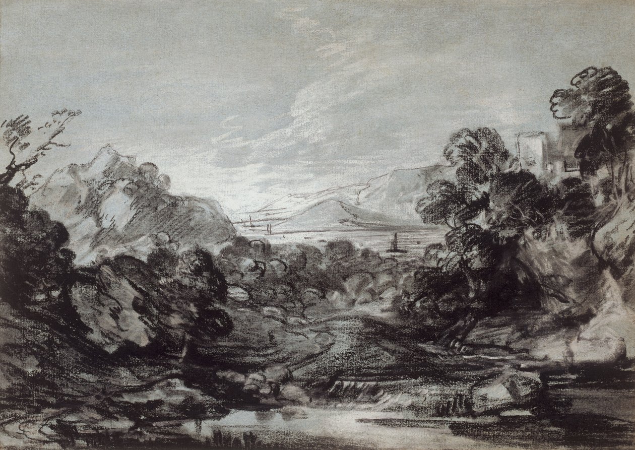 Kustutsikt av Thomas Gainsborough
