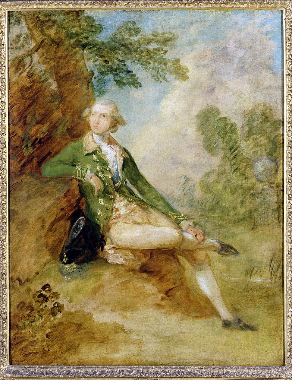Edward Augustus, hertig av Kent, ca 1787 av Thomas Gainsborough