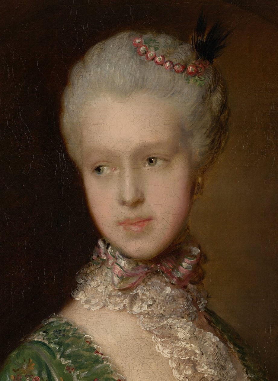 Elizabeth Wrottesley, senare hertiginna av Grafton av Thomas Gainsborough