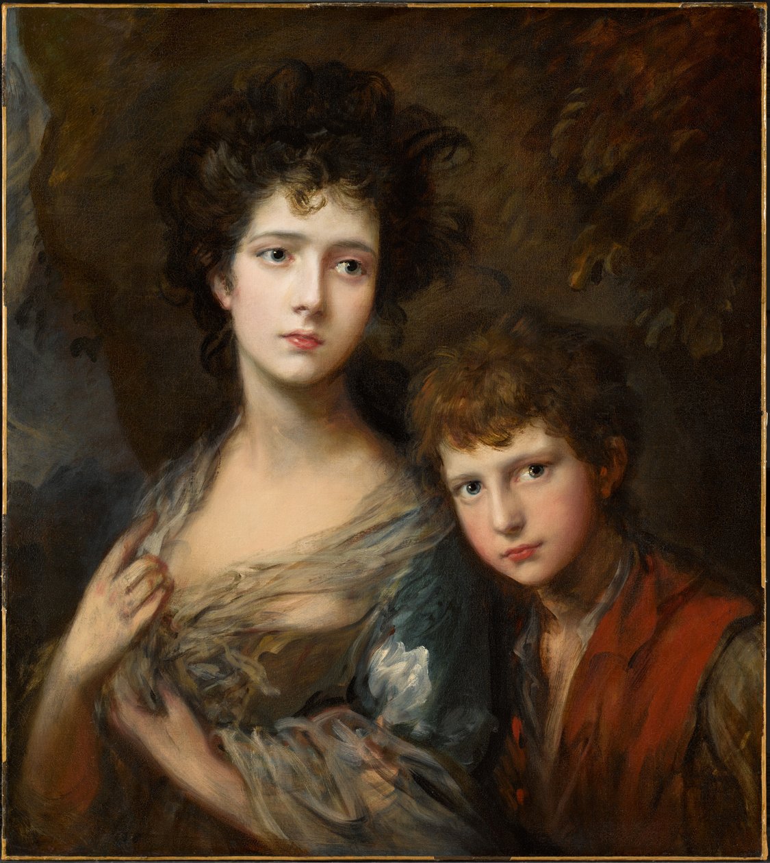 Elizabeth och Thomas Linley av Thomas Gainsborough