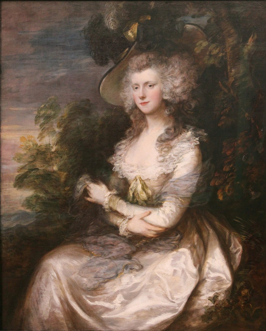 Tyska: Mrs Thomas Hibbert Porträtt av Mrs Thomas Hibbert av Thomas Gainsborough