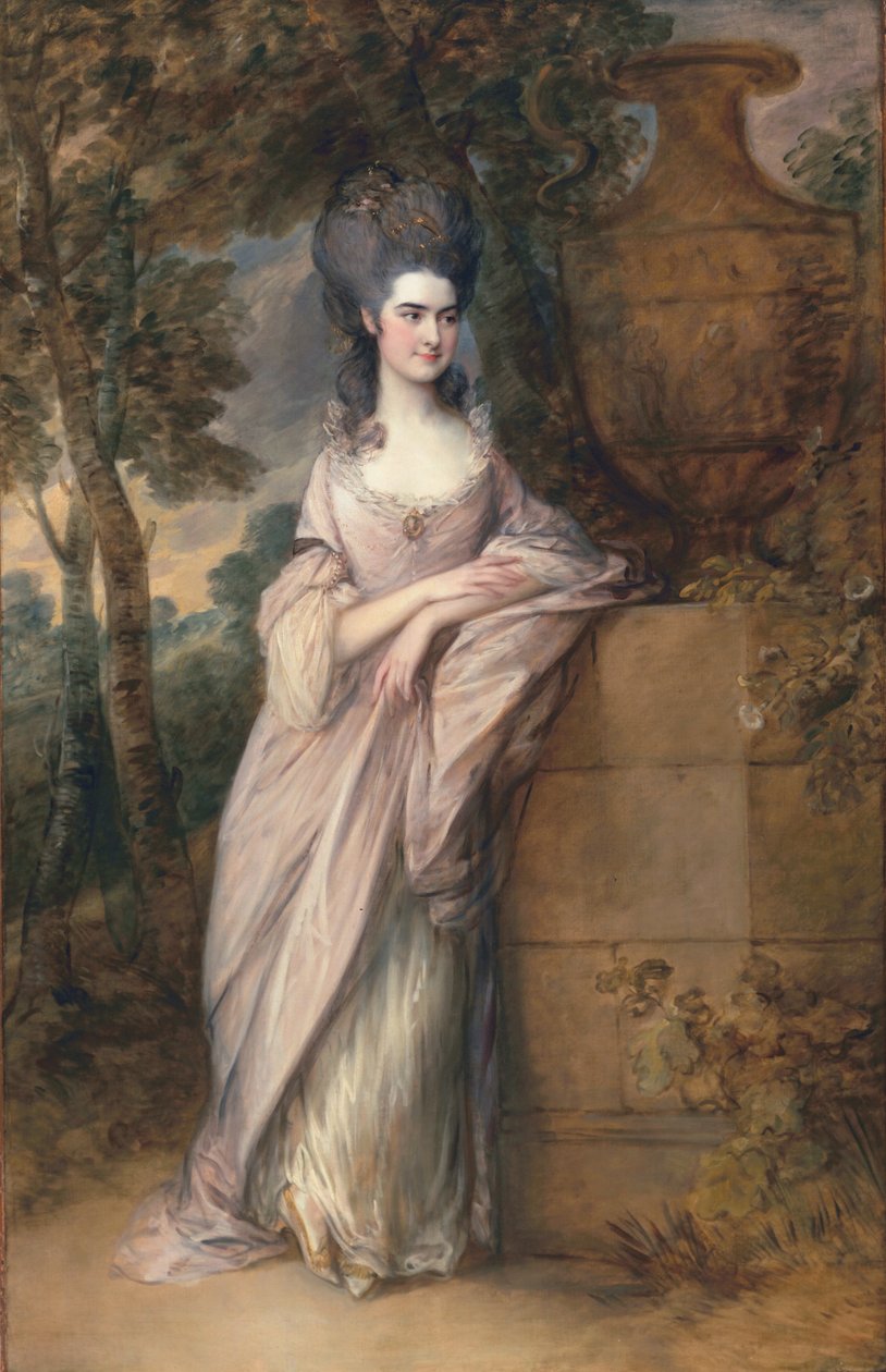 Henrietta Read, senare Henrietta Meares, c.1777 av Thomas Gainsborough