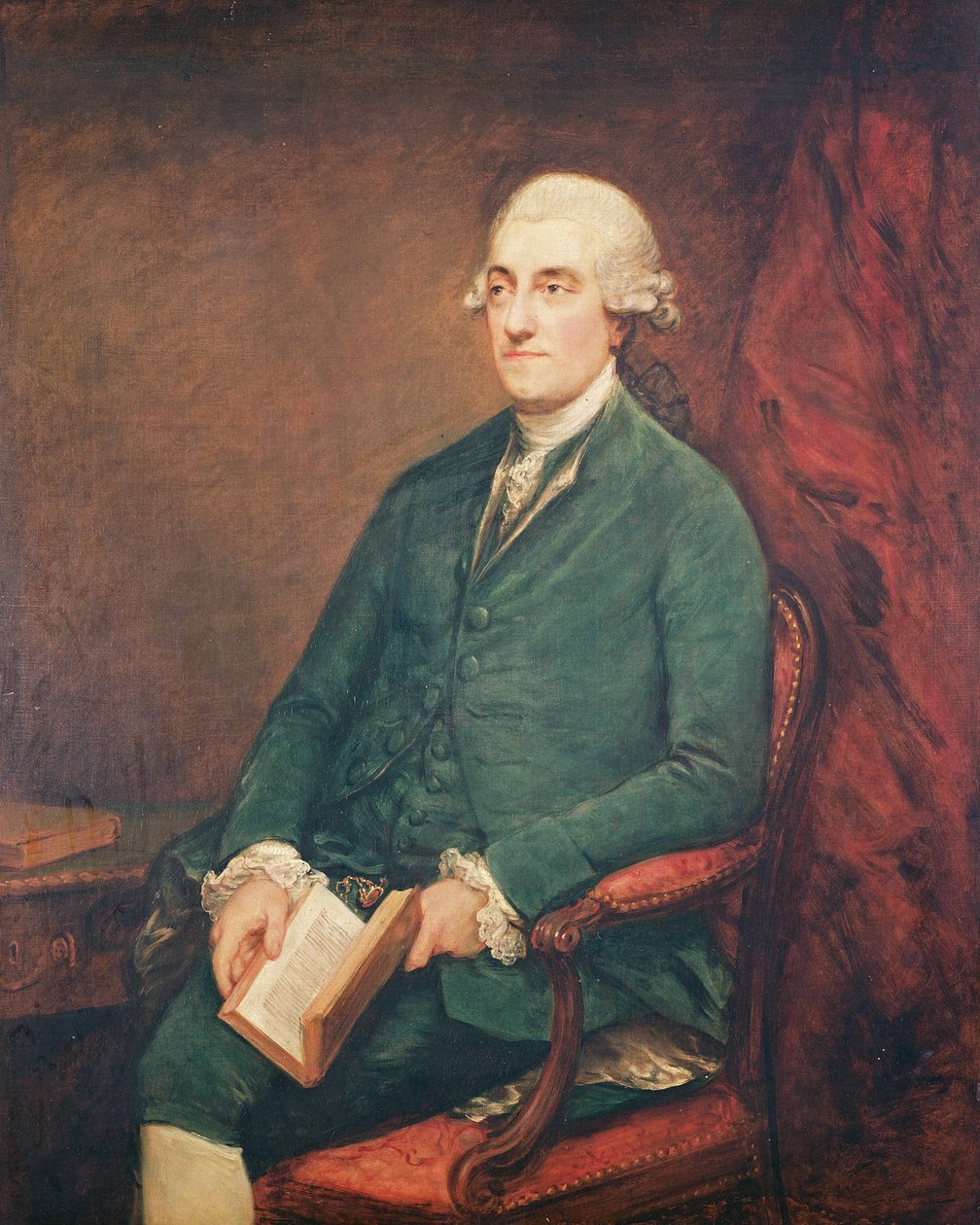 Isaac Henrique Sequeira swed av Thomas Gainsborough