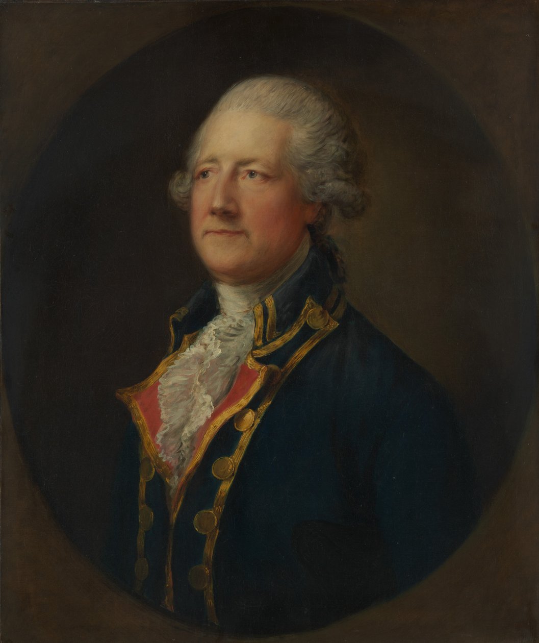 John Hobart 1723-1793, 2:e earl av Buckinghamshire. av Thomas Gainsborough