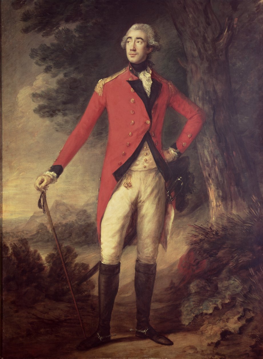 Lord Hastings (1732-1818) guvernör i Indien, 1780-talet av Thomas Gainsborough
