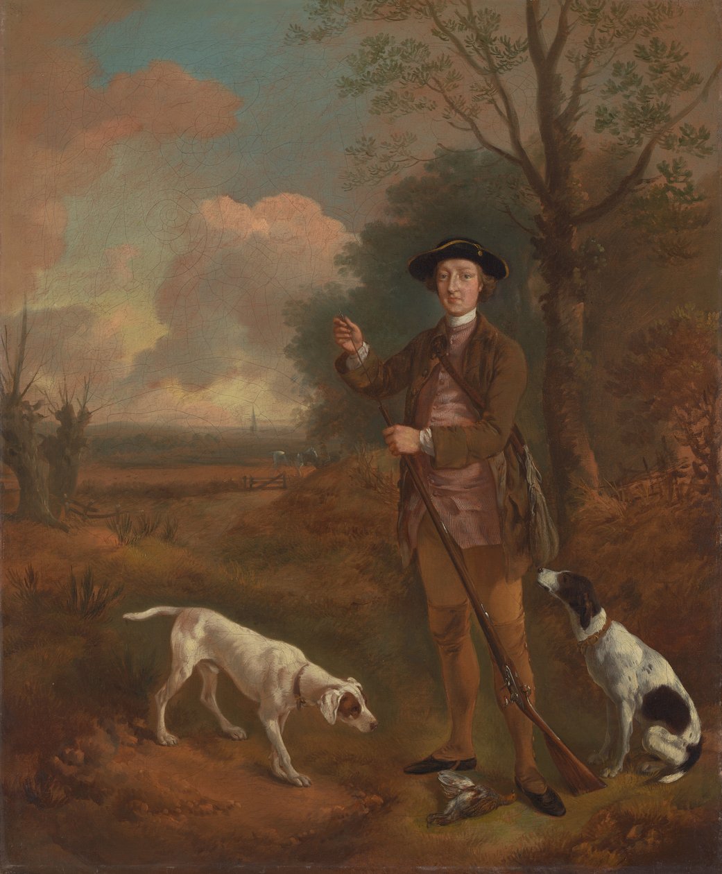 Major John Dade från Tannington, Suffolk av Thomas Gainsborough