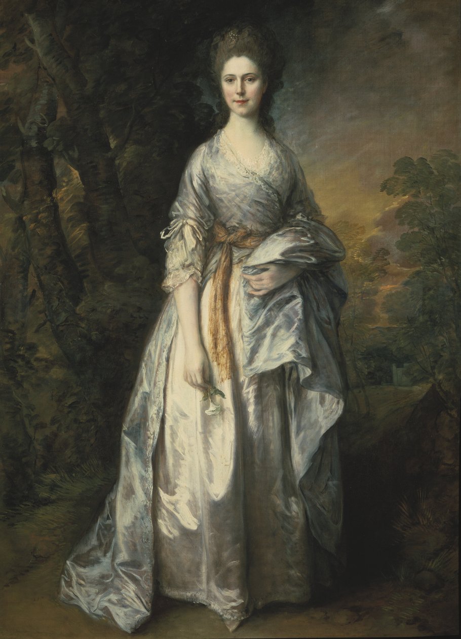 Maria Marowe (född Wilmot), Lady Eardley de Spalding - Lady Maria Eardley av Spalding (1743-1794), av Gainsborough, Thomas (1727-1788). Olja på duk. Mått: 215x149 cm. Nationalmuseum Stockholm av Thomas Gainsborough