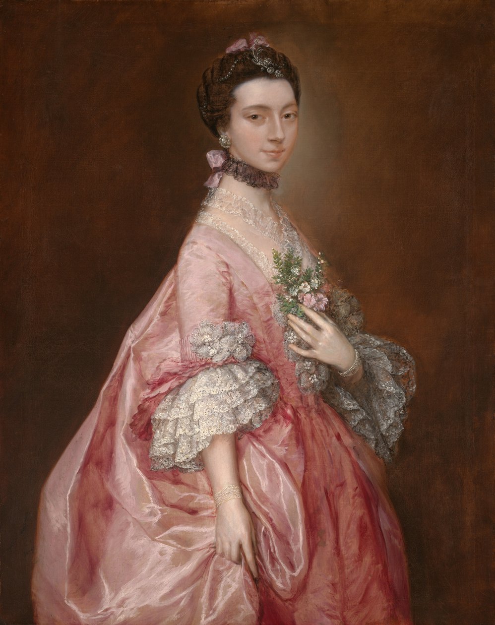 Mary Little, senare Lady Carr av Thomas Gainsborough