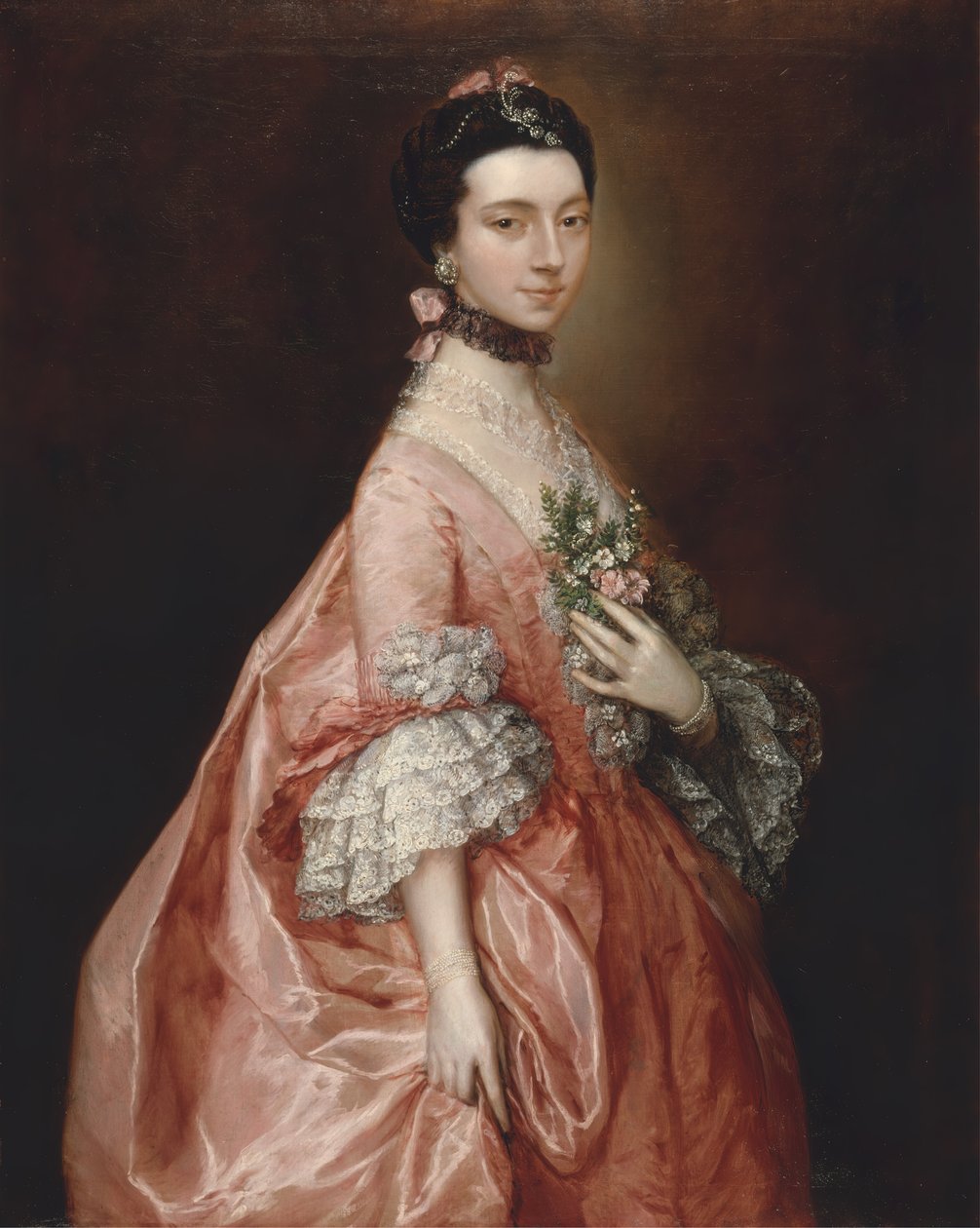 Mary Little, senare Lady Carr, ca. 1765. av Thomas Gainsborough
