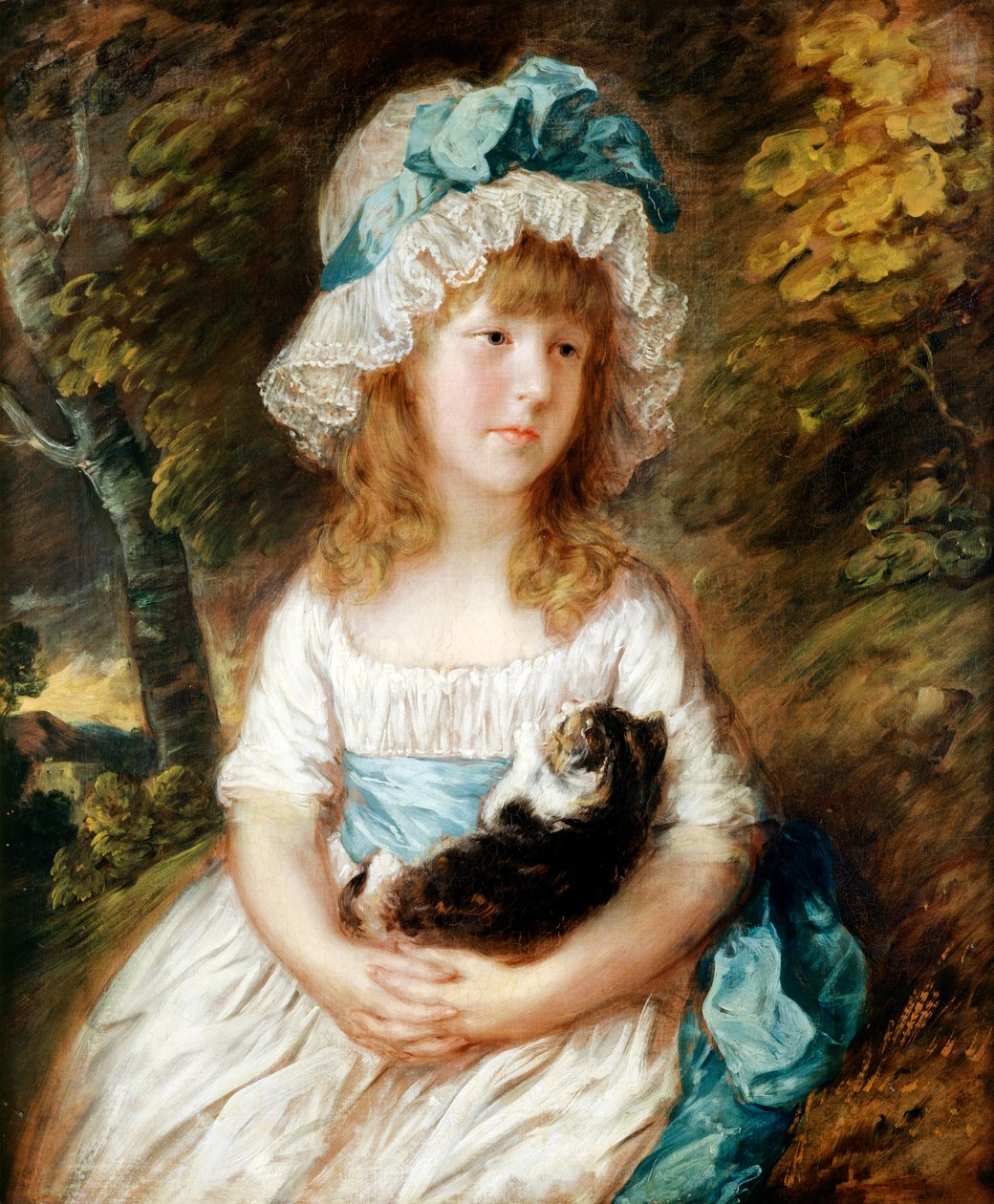 Miss Brummell, ca 1781-82 (olja på duk) av Thomas Gainsborough