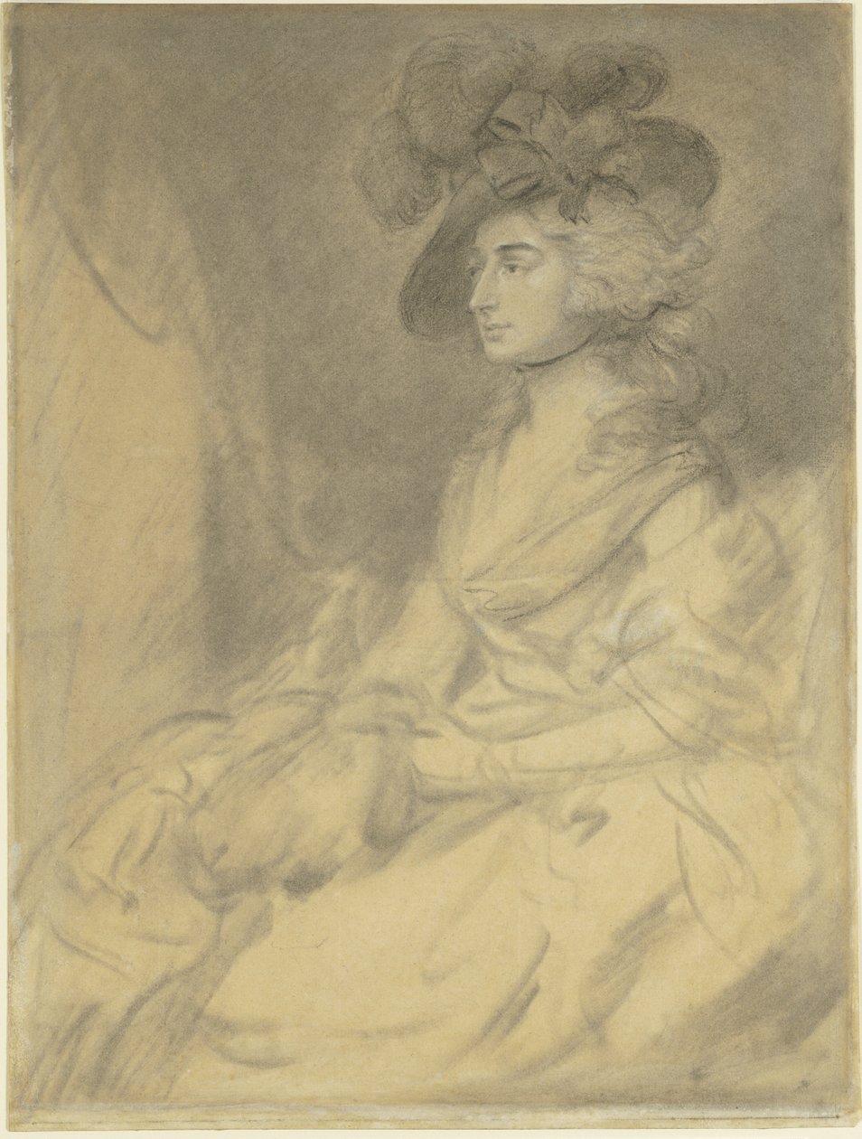 Mrs Sarah Siddons av Thomas Gainsborough