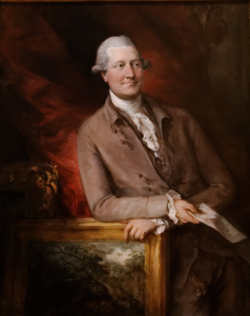 Porträtt av James Christie (1730 - 1803) av Thomas Gainsborough