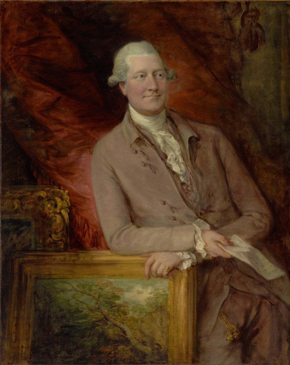 Porträtt av James Christie (1730 - 1803) av Thomas Gainsborough