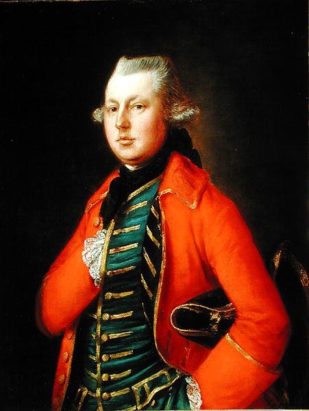 Porträtt av Mr. Coke of Brookhill, ca 1760 (olja på duk) av Thomas Gainsborough
