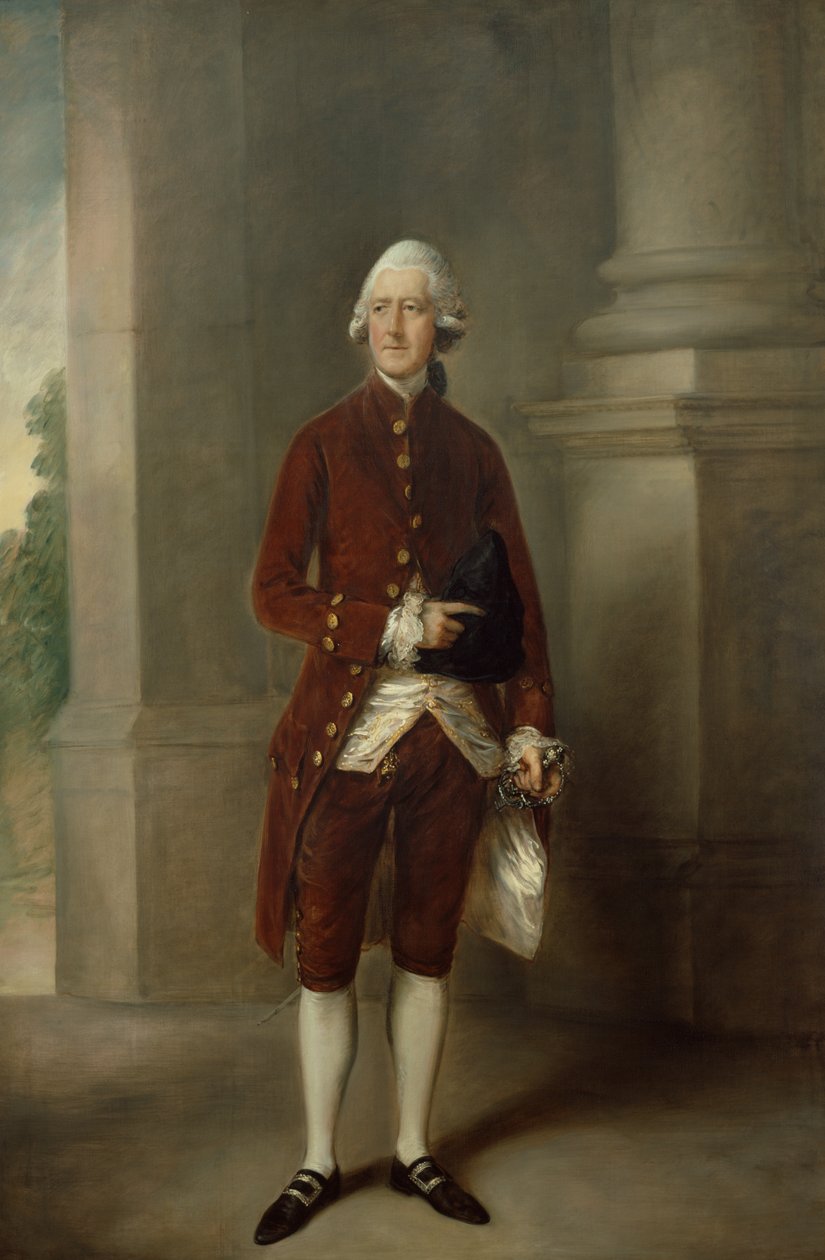 Porträtt av Sir Charles Gould av Thomas Gainsborough