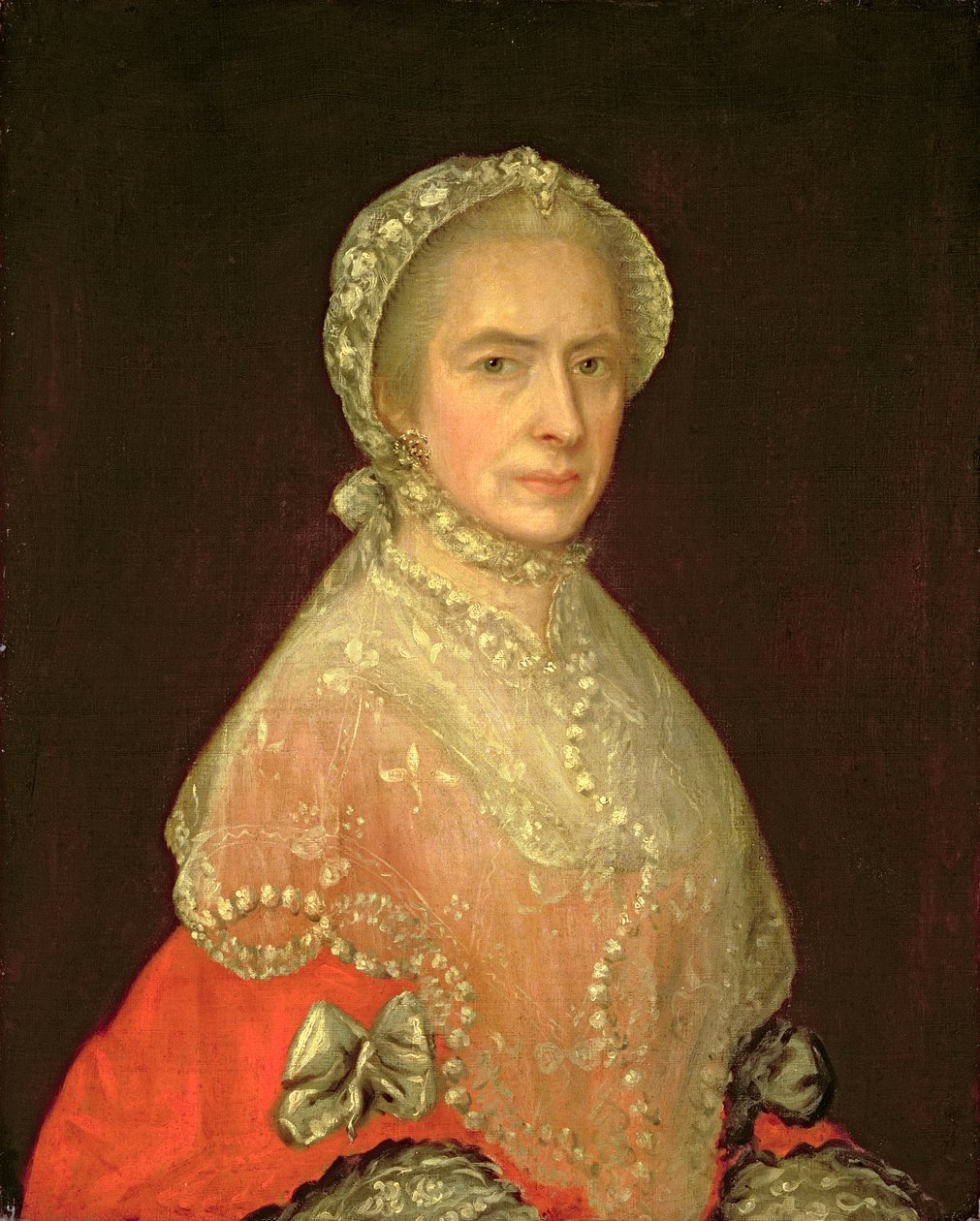 Porträtt av Wilhelmina Campbell, Viscountess Glenorchy av Thomas Gainsborough