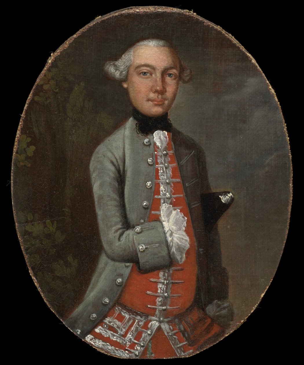 Porträtt av en herre, ca 1745-48 av Thomas Gainsborough