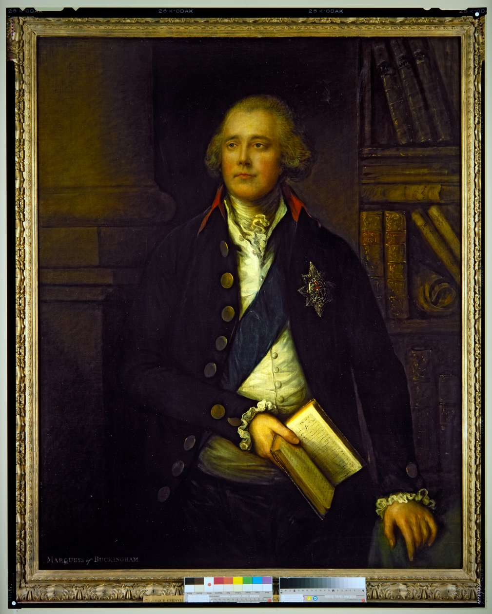 Porträtt av markisen av Buckingham av Thomas Gainsborough