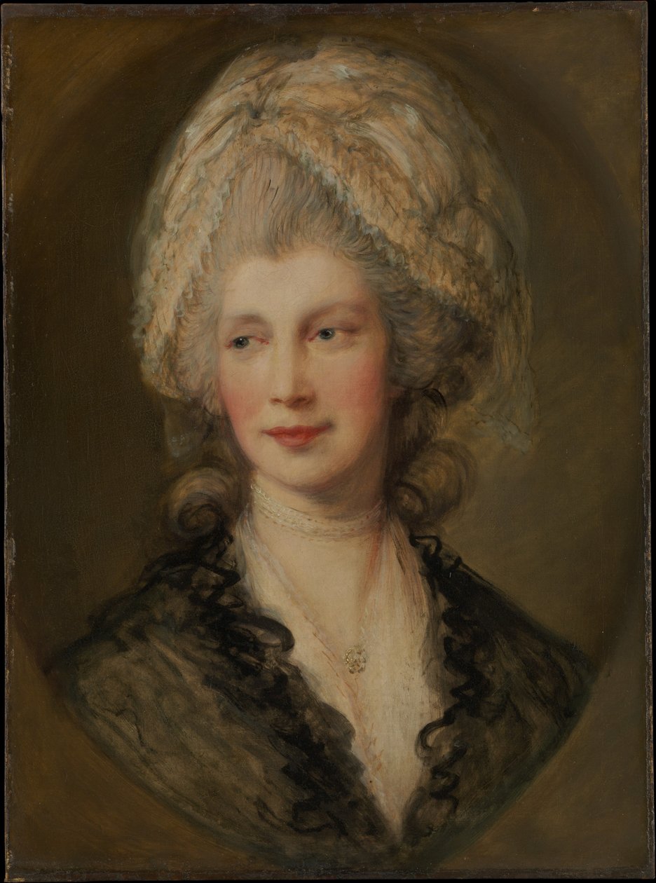 Drottning Charlotte av Thomas Gainsborough