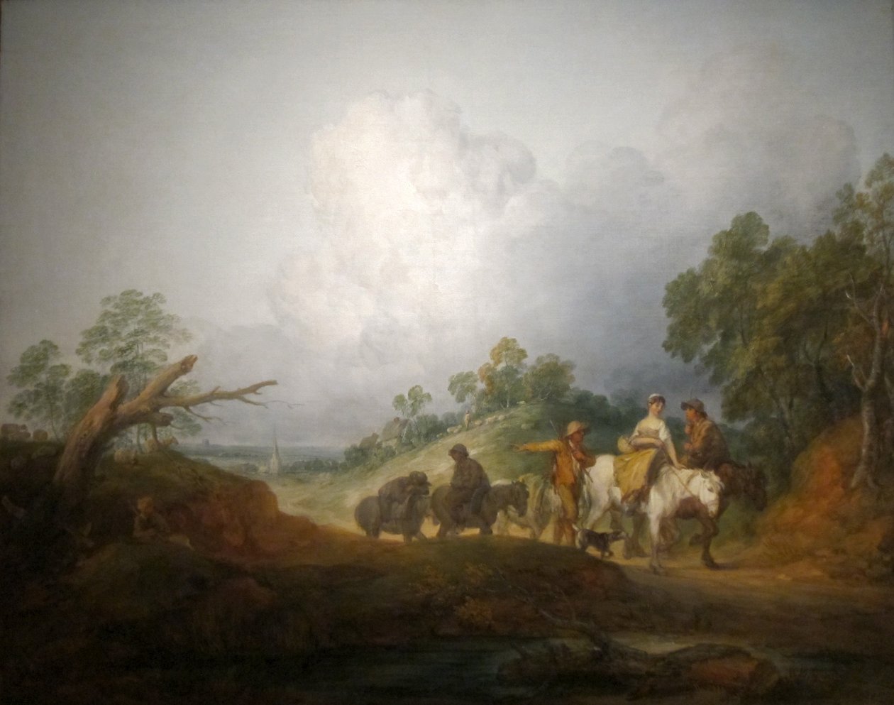 Återvänder från marknaden av Thomas Gainsborough