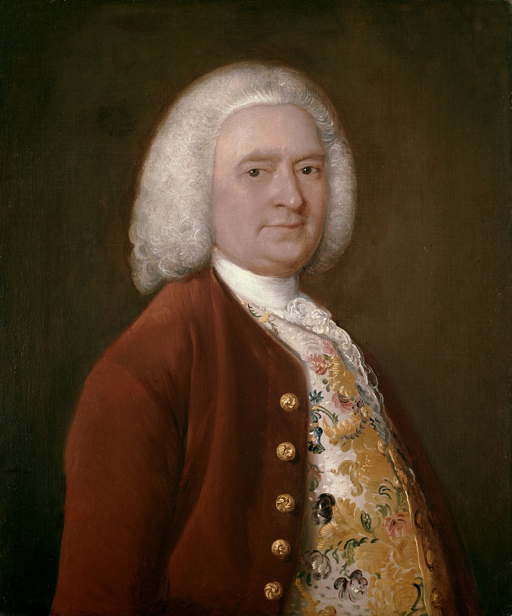 Sir Richard Lloyd (olja på duk) av Thomas Gainsborough