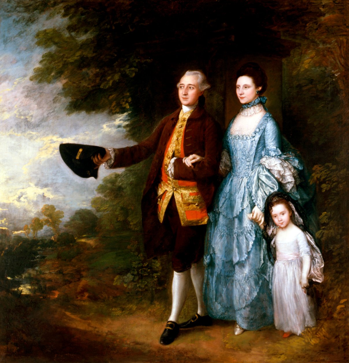 Familjen Byam av Thomas Gainsborough av Thomas Gainsborough